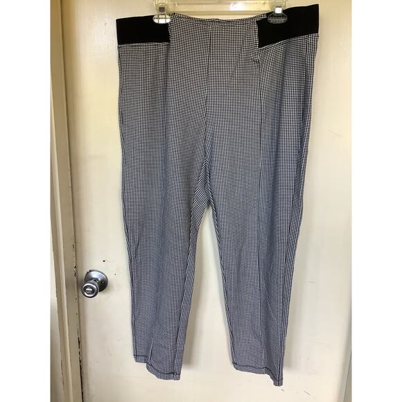 Terra sky Women’s Houndstooth pants Size 1X - Picture 3 of 4